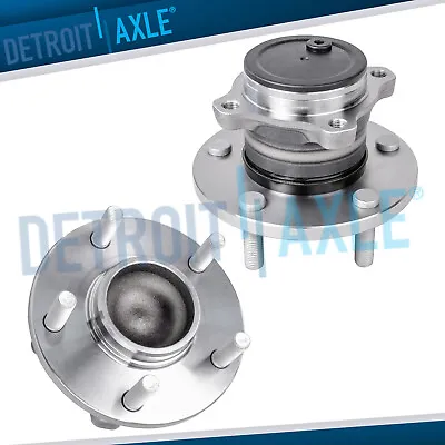 Pair REAR Wheel Bearing & Hub Assy For 2004 - 2007 2008 Mazda 3 5-Lug Non-ABS • $90.16