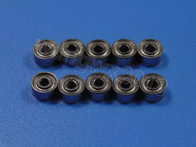 10pcs 683ZZ Micro Deep Groove Ball Bearing 3x7x3mm Double Shielded Mini Bearing • $3.18