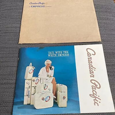 Vintage Canadian Pacific Brochure Shipping Line Memorabilia  • £19.99