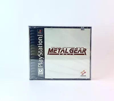 Metal Gear Solid (Sony PlayStation 1 1999) Brand New SEALED PS1 RARE • $3500