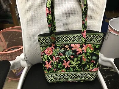 Vera Bradley Large Zipper Tote With 3 Pockets In Botanica • $45