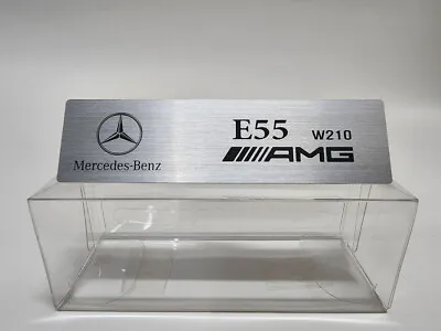 1/18 Mercedes-Benz C63 E63 CL600 E190 AMG Metal Plaque For Minichamps Autoart • $7.50
