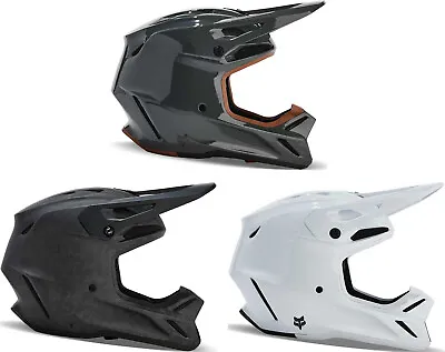 2024 Fox Racing V3 RS Carbon Solid Helmet - Motocross Dirt Bike Offroad Adult • $1025.71