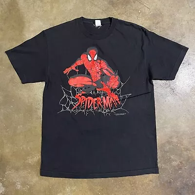 Vintage Marvel Spider-Man Mad Engine Comics T-Shirt Sz L • $39.99