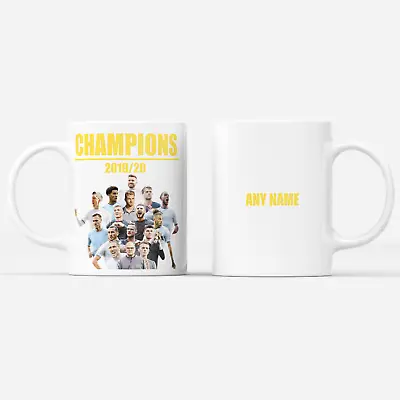 £7.95 • Buy Personalised Leeds 2019 / 2020 Champion Winners Inspired Football Mug + Coaster