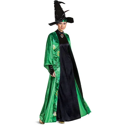 Disguise Licensed Harry Potter Professor Mcgonagall Deluxe Women Costume 116049 • $45.19
