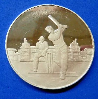 £26.50 • Buy Cricket Sterling Silver Proof Pinches Medallion 100 Years Of County Cricket 1973