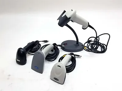 Mixed Brand Handheld Barcode Scanners USB 2*Honeywell 1*PSC 1*Esky Lot 4 • $62.99