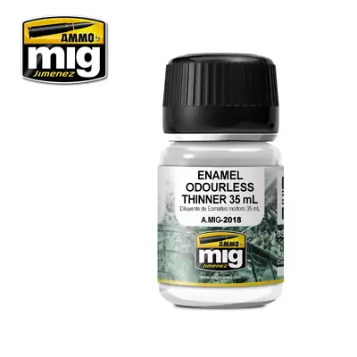 Ammo By Mig AMIG2018 Enamel Odourless Thinner 35ml • $6.49