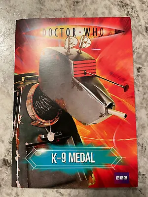 Royal Mint Doctor Who K-9 Medal • $39.99