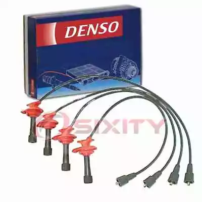 Denso Spark Plug Wire Set For 1998 Subaru Forester 2.5L H4 Ignition Plugs Fj • $49.85