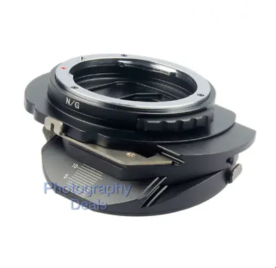 Tilt Shift Lens Adapter For Nikon AIG Lens To Panasonic Micro M4/3 MFT Camera • $258.50