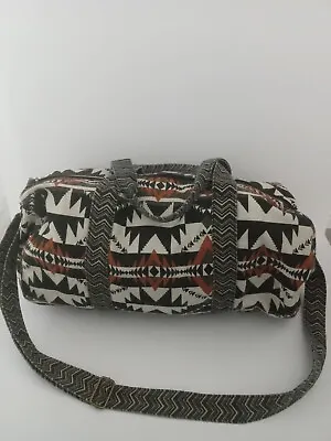 Mossimo Aztec Travel Bag Large Tote Overnight Duffle Gym Southwestern Canvas  • $19.99