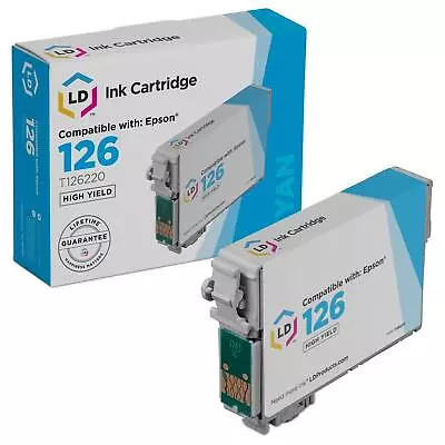 LD Products Replacement For Epson 126 Ink Cartridge High Capacity HY Cyan • $7.98