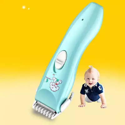 Quiet Baby Hair Clippers Silent Kids Hair Trimmers Rechargeable Waterproof • £12.29