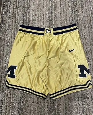 Authentic (OG) Nike Michigan Wolverines Basketball Shorts. FAB FIVE • $250