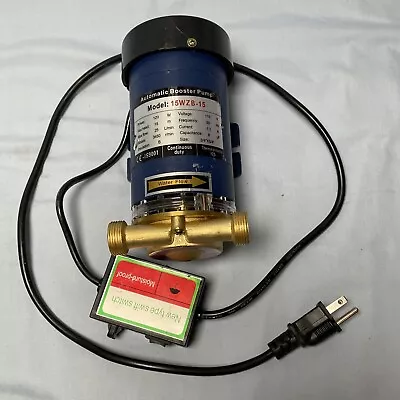 120W Home Water Pressure Booster Pump With Automatic Water Flow Switch. 21.7PSI • $35