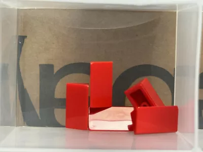 LEGO Parts - Red Slope 30 1 X 2 X 2/3 - No 85984 - QTY 5 • $6.95