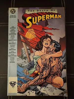 The Death Of Superman (DC Comics January 1993) • $5