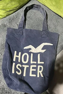 Vintage Hollister Tote Travel Bag In Blue Collectable • £15