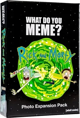 What Do You Meme? Rick & Morty Expansion Adult Card Game • $19.95
