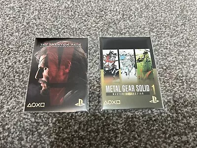 Metal Gear Solid Series PlayStation Trading Cards Set  X 2 Collectible Cards • £40