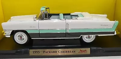 1/18 Scale Diecast 1955 Packard Caribbean Cabriolet In White By Yat-ming W/ Box. • $29.99