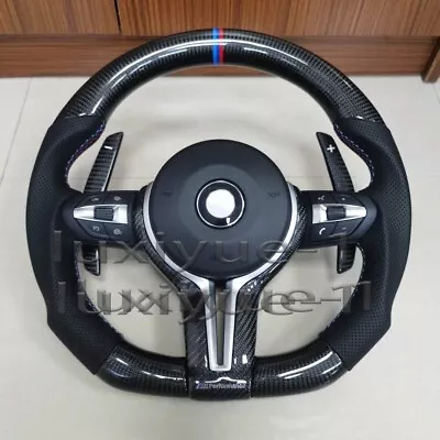 New Carbon Fiber Steering Wheel For BMW M1 M2 M3 M4 M5 M6 M7 1/3/4/5/6/7 Series • $380