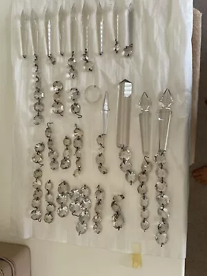 Vintage Chandelier Crystal Droplets • £10