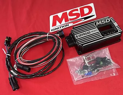 MSD 6471 Digital 6 Off-Road Black CD Ignition Control Box W/ Rev-Limiter • $299