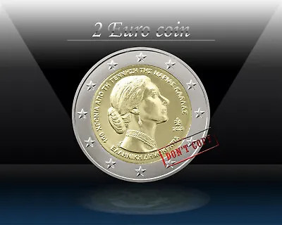 GREECE 2 EURO 2023 ( Maria Callas ) 2 Euro Commemorative Coin * UNC • $4.49