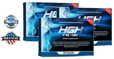 $39.99 • Buy Natural Muscle Building Enhancer No Steroids/hghfactor (3 Month Supply)