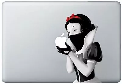 Snow White Revenge Holding Apple MacBook Pro / Air 13 Inch Vinyl Decal Sticker • $10.59