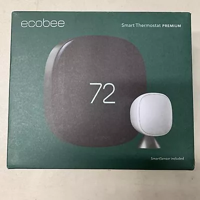 Ecobee Smart Thermostat Premium  EBSTATE601  EB-STATE 6P-01 - Open Box 🔥 • $169.99