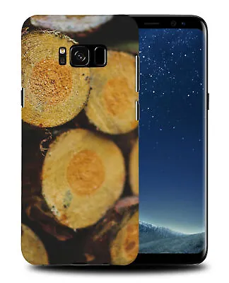 $9.45 • Buy Case Cover For Samsung Galaxy|tree Log Wood Lumber Image