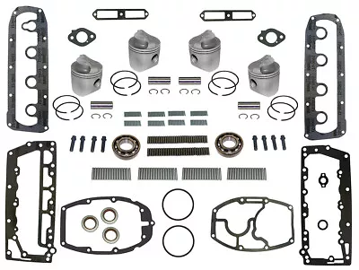 Mercury Mariner 40 45 50 Hp Classic 4 Cylinder Powerhead Rebuild Kit • $457