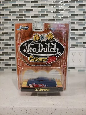 Jada Toys Von Dutch Garage -'51 Mercury- Wave1- 1:64 - NIP • $9.50