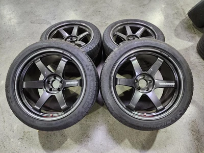 $3300 • Buy RAYS TE37 ULTRA GTR R35 20X12 +20 PCD 5x114.3 SQUARE Set For Wide Fender Kits