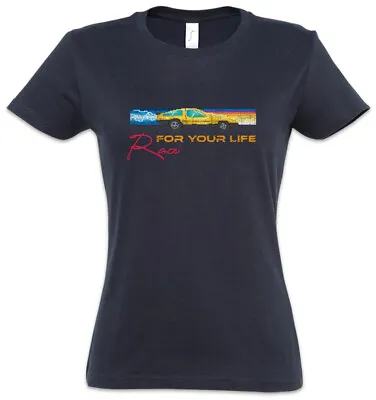 Race For You Life Women T-Shirt Car Racer Gamer Gaming Pixel Retro Arcade 8 Bit • £21.54