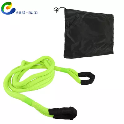 20' X 7/8  28818 LBS Kinetic Energy Recovery Tow Rope W/Bag Snatch Towing Strap • $44.93