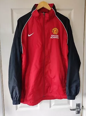 Manchester United Tracksuit Top. Size Large. Nike. Soccer Schools • £25