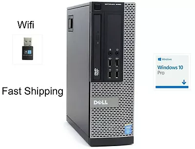 $170.10 • Buy Dell Optiplex 9020 SFF I5-4570 @3.20Ghz 8GB Ram SSD HDD Win 10 Desktop PC + Wifi