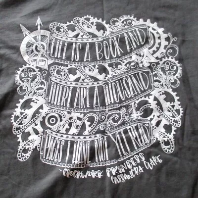 Cassandra Clare Clockwork Princess Mortal Instruments T-shirt Womens Medium • $15.50