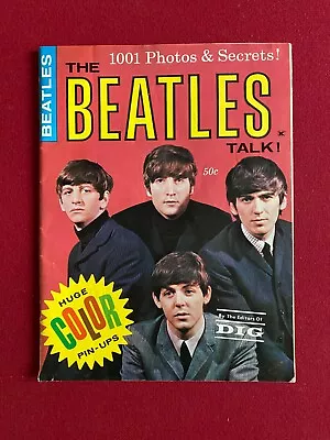 1964 Beatles  The Beatles Talk  Magazine (No Label) Scarce • $111.43