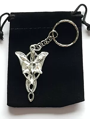 Lord Of The Rings Arwen Evenstar Keyring Great Gift Or Treat In Velvet Gift Bag • £5.99