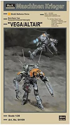 Hasegawa Ma. K. Maschinen Krieger VEGA/ALTAIR 1/20 Scale Plastic Model Kit 64109 • $78.42