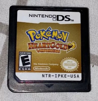 Pokemon HeartGold Version (Nintendo DS Game AUTHENTIC) • $175