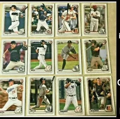 2020 Topps 1st Bowman Draft Baseball Card You Pick Complete Your Set Torkelson  • $0.99