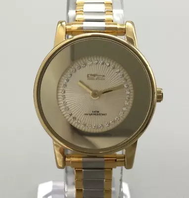 Daniel Steiger Watch Women Gold Silver Tone Sunburst Dial Stretch New Battery • $40.49