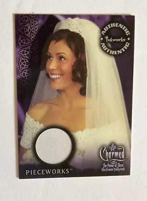 Charmed Costume Pieceworks Card PW1 Alyssa Milano Wedding Gown • £12.99